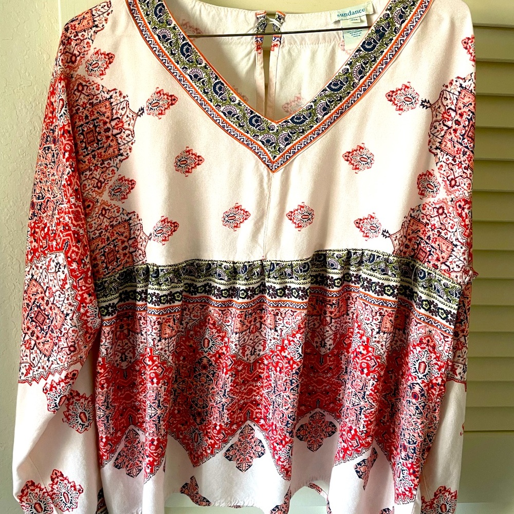 Gently used Sundance PM blouse